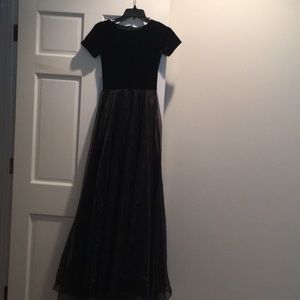 Black orchestra gown